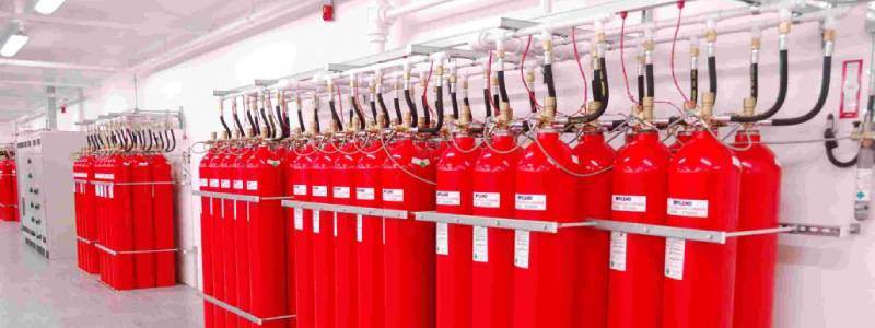 سیستم اطفاء حریق گازی CO2